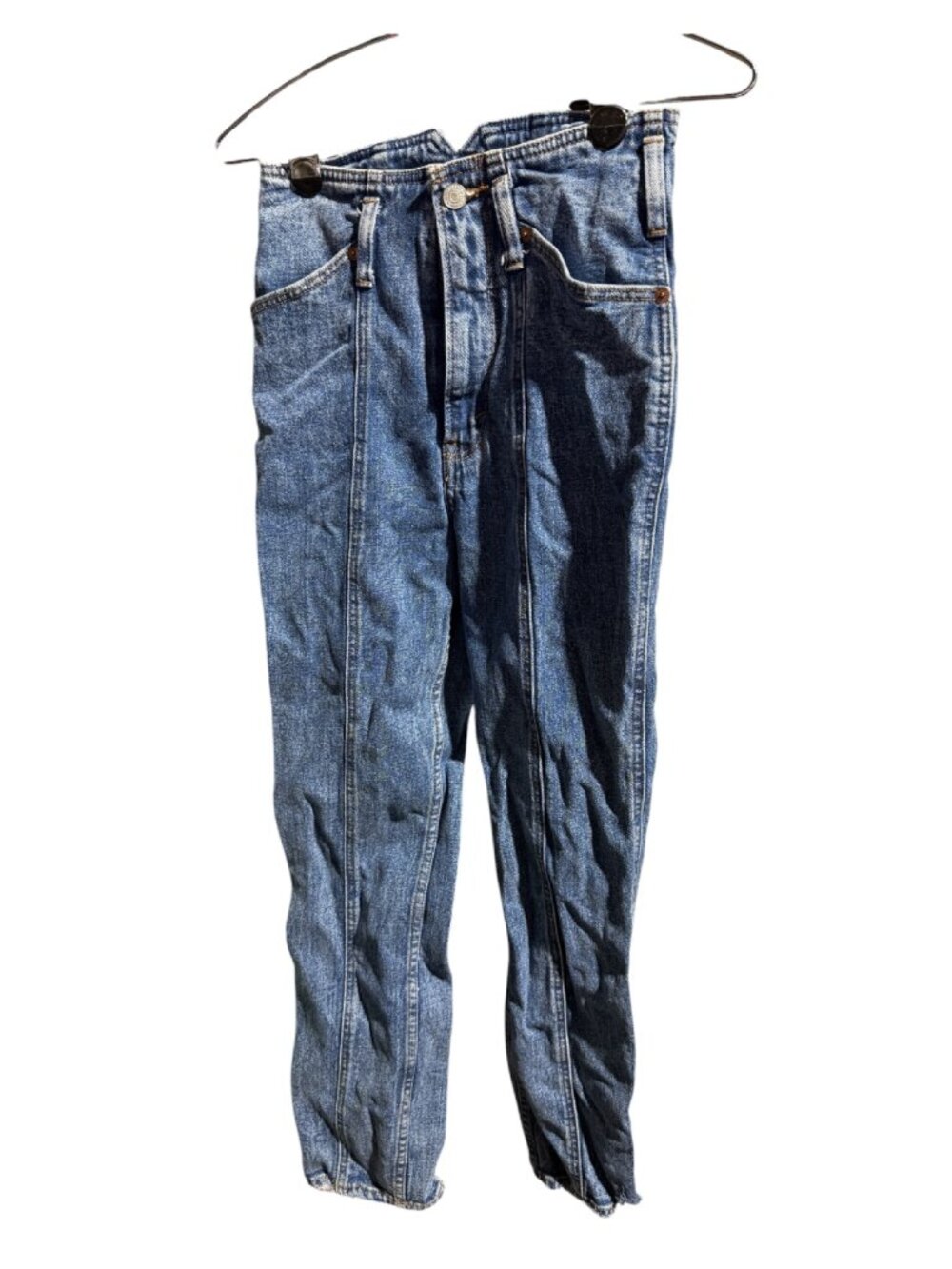 Abercrombie & Fitch Jeans Women's 25/0 Blue Denim Ultra High Rise Mom Jean Pants